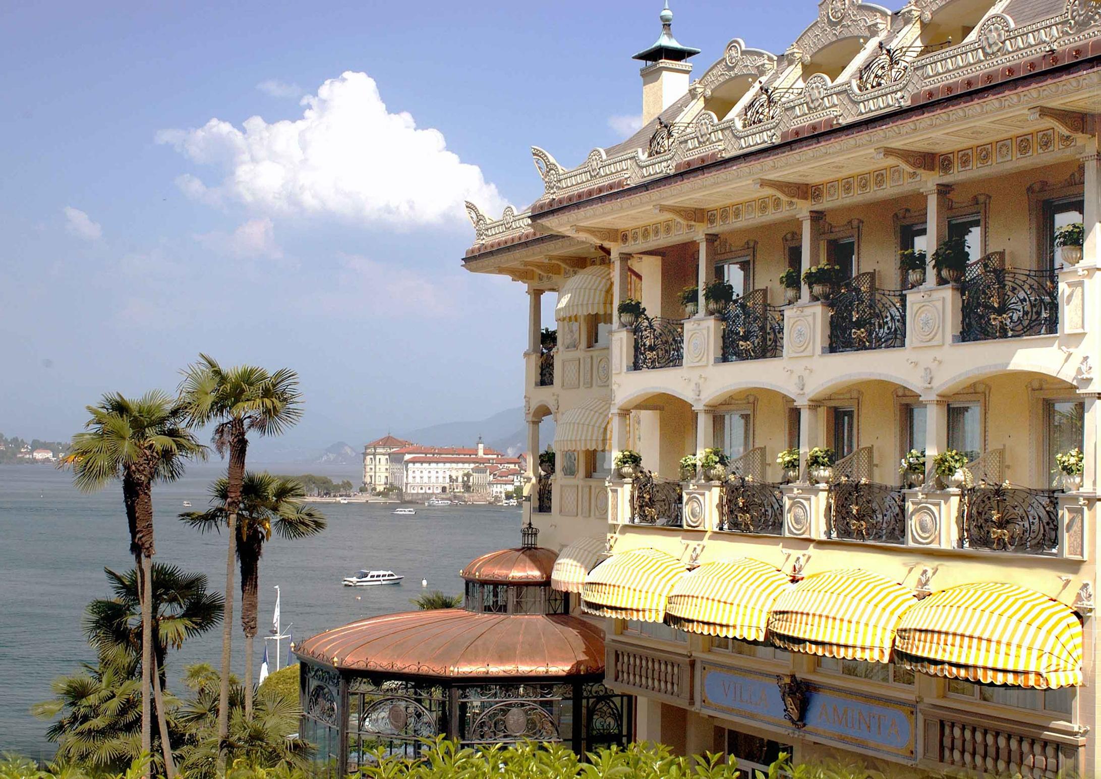 Hotel Villa e Palazzo Aminta Stresa Esterno foto