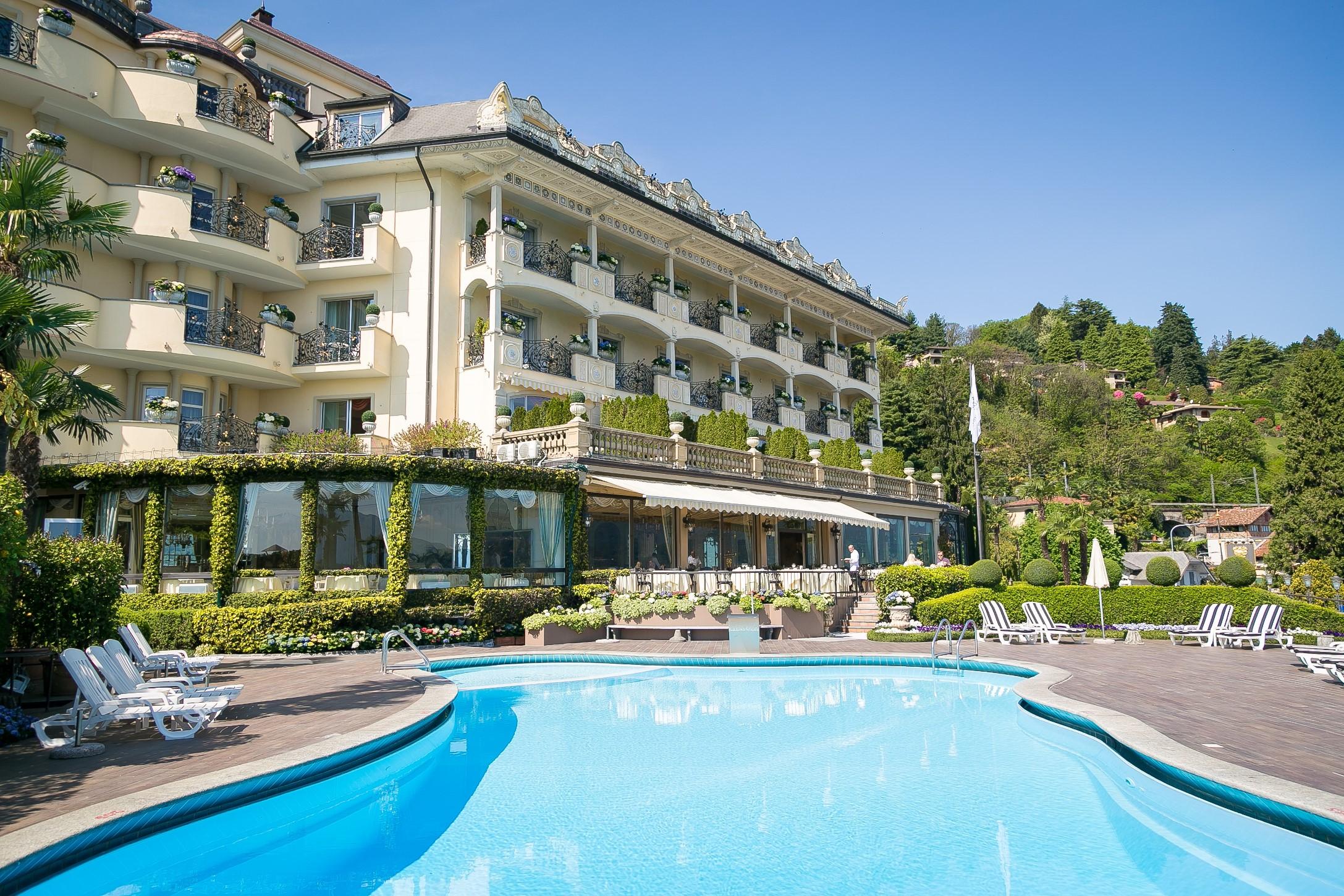 Hotel Villa e Palazzo Aminta Stresa Esterno foto