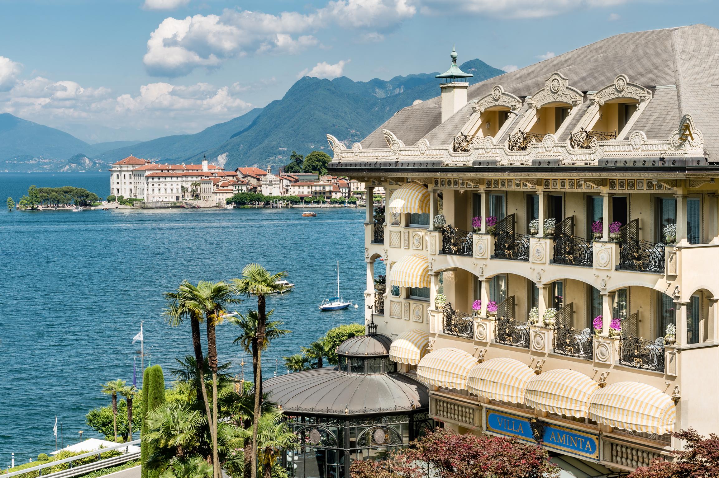 Hotel Villa e Palazzo Aminta Stresa Esterno foto