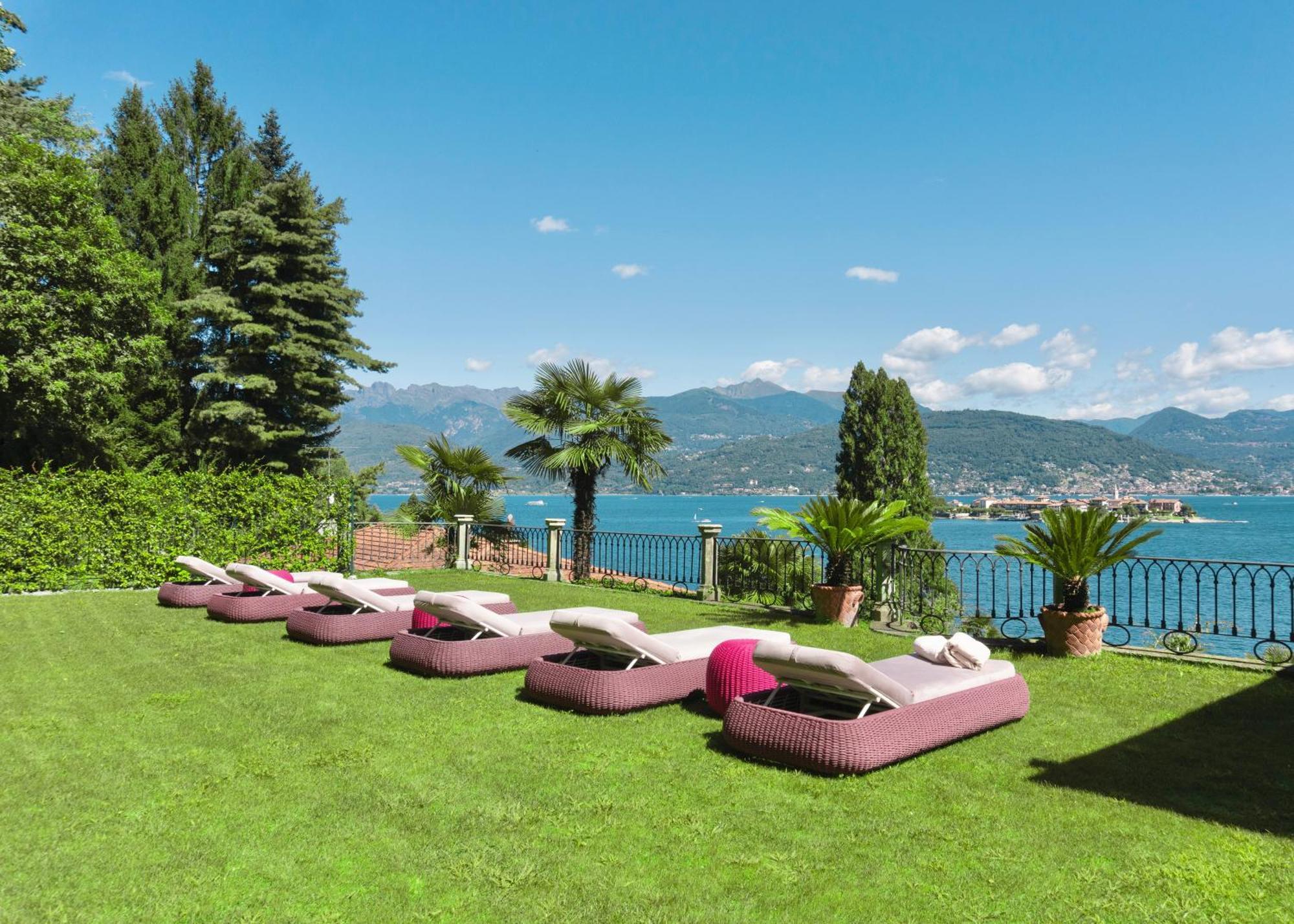 Hotel Villa e Palazzo Aminta Stresa Esterno foto