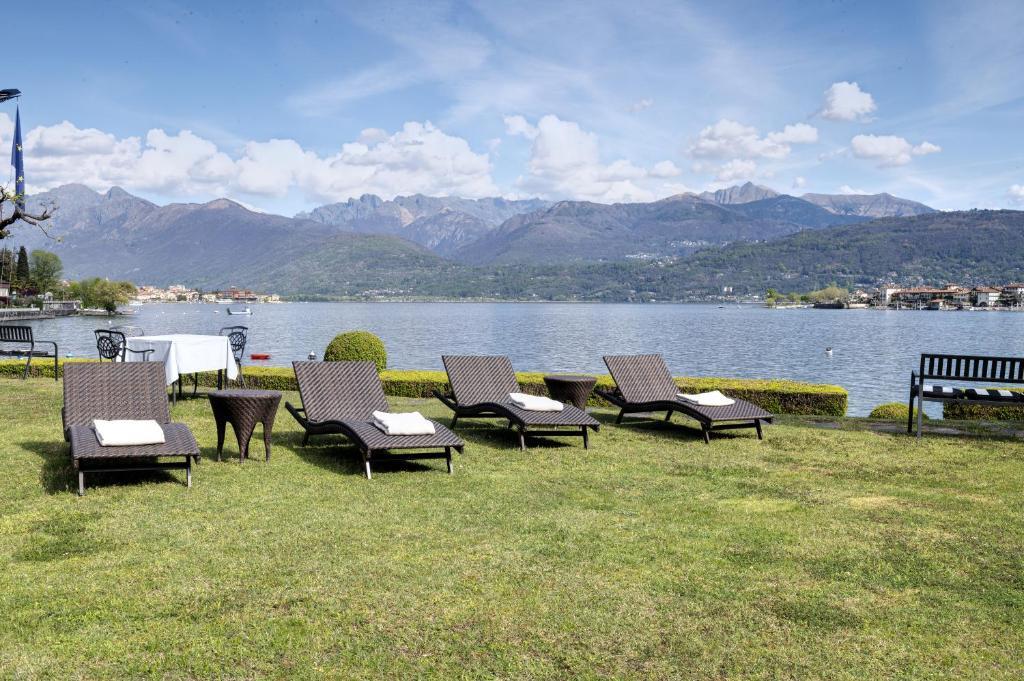 Hotel Villa e Palazzo Aminta Stresa Esterno foto